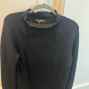 Banana Republic Charcoal Knit Top